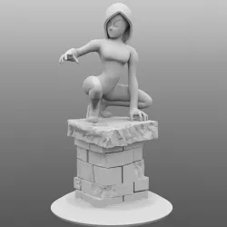 Spider Gwen 3D Print 3D print model