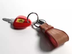 Sports car keys 3D model