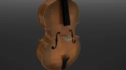 Standup Bass 3D model
