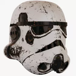 Star Wars Damaged stormtrooper helmet 3D model