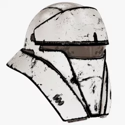 Star Wars Damaged Tank Trooper Helmet 3D model