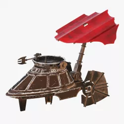 Star Wars Sail Skiff 3D model