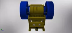 Stone crusher 3D model