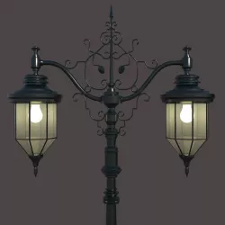 Street lamp 3D model