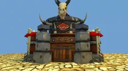 Stylized Orc Town - Town Hall Low-poly  3D model
