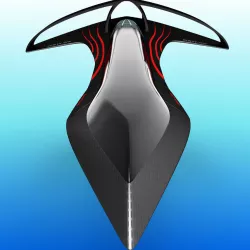 Supersonic Business Class Aircraft 3D model