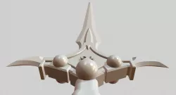 sword 3d print model 3D print model
