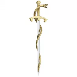 sword and snake 3D model