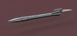 Sword of Gamora from Guardians of the Galaxy 3D model