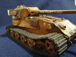 Tanks Panzer VK 7201 3D print model