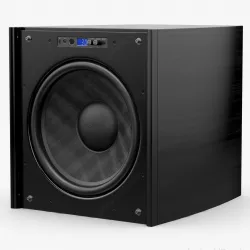 Velodyne DD-18 Plus Black Gloss Ebony 3D model