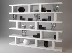 Visionnaire forma mentis bookshelf 3D model