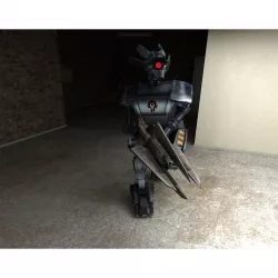 War Machine Robot for Poser Low-poly  3D model
