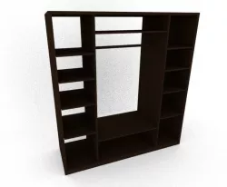 wardrobes Low-poly  3D model