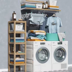Wash and Dry machines Miele 3D model