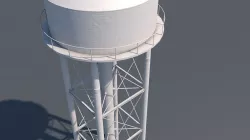 Water Tower 3D model