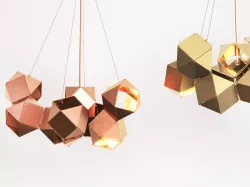 Welles Central Chandelier 3D model
