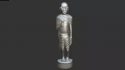 Wooden Gandhi v2 3DP 3D print model