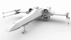 X-wing Starfighter 3D model