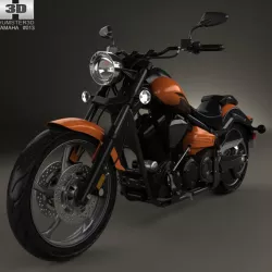  Yamaha Raider SCL 2013 3D model