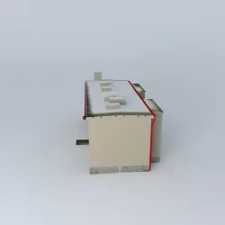 934 School Street in block block house Ä 934 na Å kolskej ulici Free 3D model