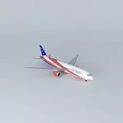 AirAmerica Boeing 787 9 Free 3D model