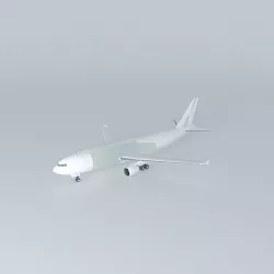 Airbus A300 600F FedEx at LAX Free 3D model