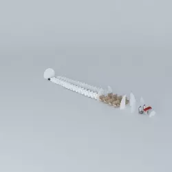 Airbus A320 Interior Free 3D model
