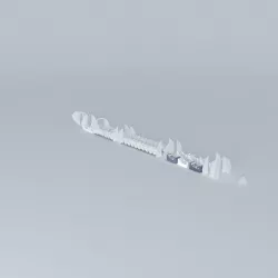 Airbus A321 interior Free 3D model