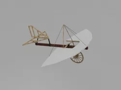 Alexander Liwentaal sailplane  3D model