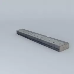 Another hangar in LAX, LA, CA, USA Free 3D model