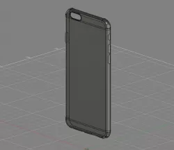 Apple iPhone 6 Plus Case Cover etc Solid Model 3D model