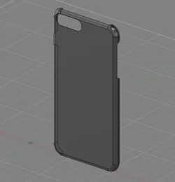 Apple iPhone 7 Plus Case Cover etc Solid Model 3D model