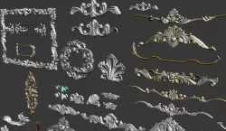 Architectural kit bash 3D model 3D model