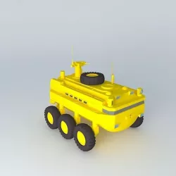 ARGO A 30 Exploration vessel system Free 3D model