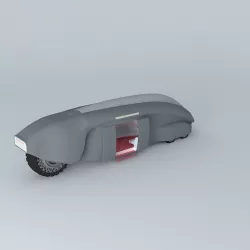 Argo A 800 VIP shuttle (without crowd) Free 3D model