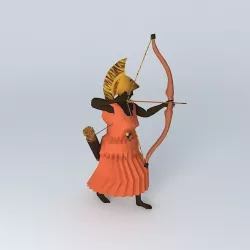 ARGONAUTS Atalana archery Free 3D model