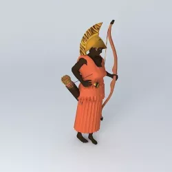 ARGONAUTS Atalana waiting Free 3D model