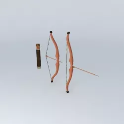 ARGONAUTS bow and arrow Free 3D model