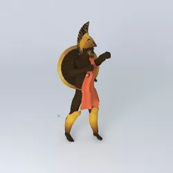 ARGONAUTS hero pulling rope Free 3D model