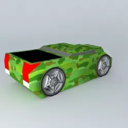 Army Truck Free 3D model