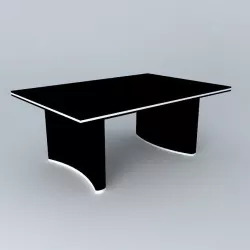 art deco table mesa art deco Free 3D model