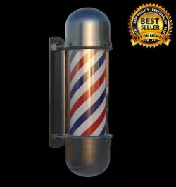 Barber pole 3D model