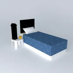 Bed Free 3D model