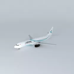 Boeing 737 400 Tailwind Airlines Free 3D model