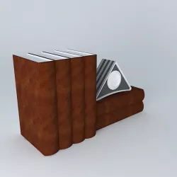 books books Free 3D model
