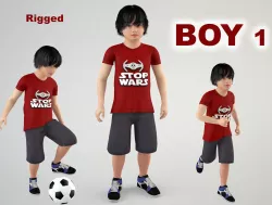 Boy 1 3D model