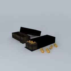 Bullets 9x19 Resident Evil Free 3D model