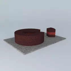 cake was Free 3D model