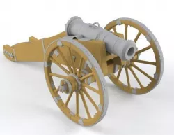 Cannon  3D model